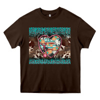 Western Nurse Stethoscope Turquoise Leopardes Heavy Core Tee | Teevron