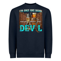 Navy im only one drink Heavyweight Sweatshirt - NancyCooperArtShop
