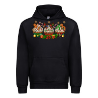 Christmas Cupcake With Gingerbreads Bbs Urban Hoodie | Teevron