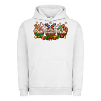 Pigment Lunar Rock christmas cupcake with gingerbreads bbs Urban Hoodie - BundleAndBundleShop