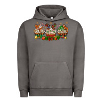 Pigment Tornado christmas cupcake with gingerbreads bbs Urban Hoodie - BundleAndBundleShop