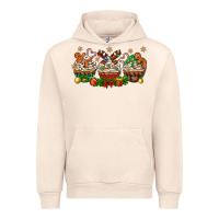Sandshell christmas cupcake with gingerbreads bbs Urban Hoodie - BundleAndBundleShop