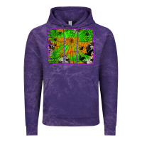 Cloud Purple leopard cowhide halloween background Vintage Hoodie - Jasminsmagicworld