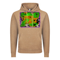 Vintage Coffee leopard cowhide halloween background Vintage Hoodie - Jasminsmagicworld