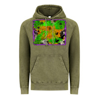 Vintage Olive leopard cowhide halloween background Vintage Hoodie - Jasminsmagicworld