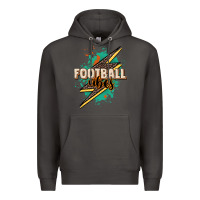 Smoke Football Vibes Premium Hoodie - HowdyJamesFarm
