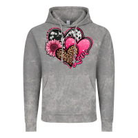 Cloud Rock valentines day western hearts and sunflower Vintage Hoodie - Jasminsmagicworld
