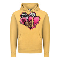 Vintage Mustard valentines day western hearts and sunflower Vintage Hoodie - Jasminsmagicworld