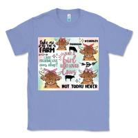 Colony Blue cow farm life Classic Tee - MaliasSmallBusiness