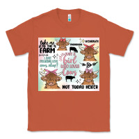 Copper cow farm life Classic Tee - MaliasSmallBusiness