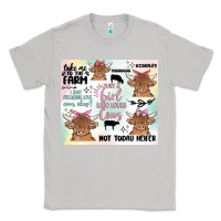 Moon Dust cow farm life Classic Tee - MaliasSmallBusiness