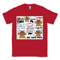 Red cow farm life Classic Tee - MaliasSmallBusiness