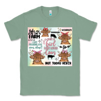 Sage cow farm life Classic Tee - MaliasSmallBusiness