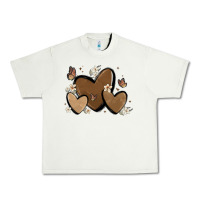 Pistachio melanin hearts Urban Heavy Tee - MaliasSmallBusiness