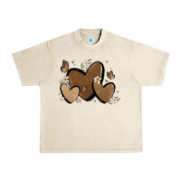 Sandshell melanin hearts Urban Heavy Tee - MaliasSmallBusiness
