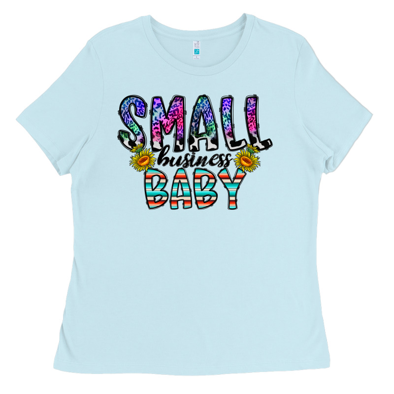 Small Business Baby Ladies Tee by CowhideDigitalArt | Teevron