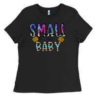 Black small business baby Ladies Tee - CowhideDigitalArt