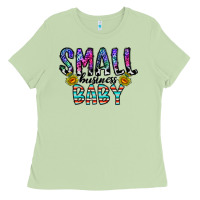 Matcha small business baby Ladies Tee - CowhideDigitalArt