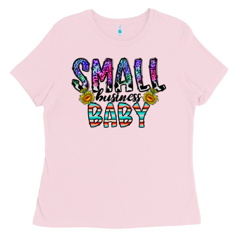 Small Business Baby Ladies Tee by CowhideDigitalArt | Teevron