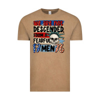 Vintage Coffee we are not descended from a fearful me Vintage Tee - MaliasSmallBusiness