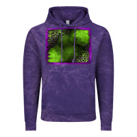 Cloud Purple leopard halloween background Vintage Hoodie - Jasminsmagicworld