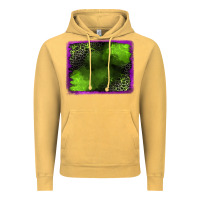 Vintage Mustard leopard halloween background Vintage Hoodie - Jasminsmagicworld