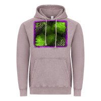 Vintage Zinc leopard halloween background Vintage Hoodie - Jasminsmagicworld