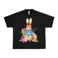 Black easter bunny and eggs Urban Heavy Tee - AdoDesignShop