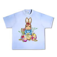 Grape Ice easter bunny and eggs Urban Heavy Tee - AdoDesignShop