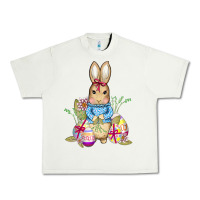 Pistachio easter bunny and eggs Urban Heavy Tee - AdoDesignShop