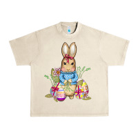 Sandshell easter bunny and eggs Urban Heavy Tee - AdoDesignShop