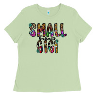 Matcha small business gİgi Ladies Tee - CowhideDigitalArt