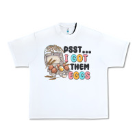 White psst i got them eggs Urban Heavy Tee - MaliasSmallBusiness