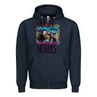 Navy Hangin With My Heifers Zipper Hoodie - Bettercallsaul