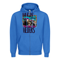 True Royal Hangin With My Heifers Zipper Hoodie - Bettercallsaul
