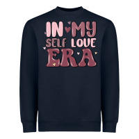 Navy in my self love era Heavyweight Sweatshirt - MaliasSmallBusiness