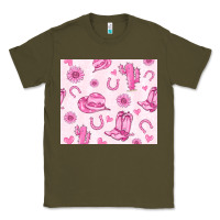 Army Green cowgirl valentine's day Classic Tee - MaliasSmallBusiness