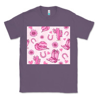 Lavender cowgirl valentine's day Classic Tee - MaliasSmallBusiness