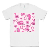 White cowgirl valentine's day Classic Tee - MaliasSmallBusiness