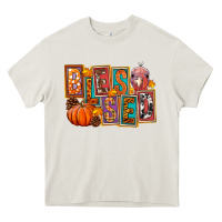 Cream blessed thanksgiving Heavy Core Tee - FaDigitalArtStudio