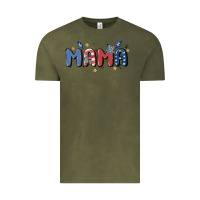 Vintage Olive 4th july mama Vintage Tee - MaliasSmallBusiness
