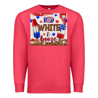 Cardinal red white and booze Premium Sweatshirt - TumblerDesignByShophia
