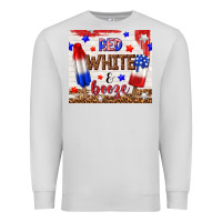 Dove Grey red white and booze Premium Sweatshirt - TumblerDesignByShophia