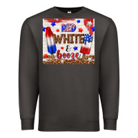 Smoke red white and booze Premium Sweatshirt - TumblerDesignByShophia
