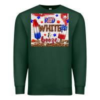 Sports Green red white and booze Premium Sweatshirt - TumblerDesignByShophia