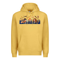 Antique Gold wizard kids Premium Hoodie - TumblerDesignByShophia