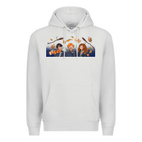 Dove Grey wizard kids Premium Hoodie - TumblerDesignByShophia