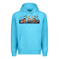Ocean Blue wizard kids Premium Hoodie - TumblerDesignByShophia