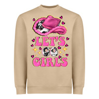 Mushroom lets go girls Heavyweight Sweatshirt - NancyCooperArtShop