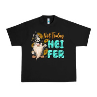 Black not today heifer cow gnome Urban Heavy Tee - MaliasSmallBusiness
